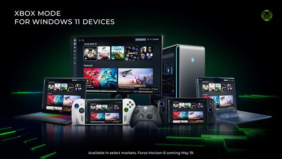 Windows 11 dost�va Xbox mode